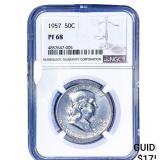 1957 Franklin Half Dollar NGC PF68