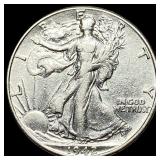 1942 Walking Liberty Half Dollar NEARLY  UNCIRCUL