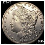 1879-CC Morgan Silver Dollar CHOICE AU
