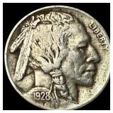 1928-D Buffalo Nickel CLOSELY UNCIRCULATED
