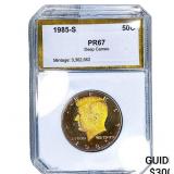 1985-S Kennedy Half Dollar PCI PR67
