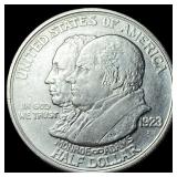 1923-S Silver Monroe Doctrine Centennial Half Doll