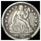 1856 Seated Liberty Dime NEARLY UNCIRCULATED