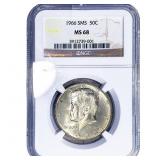 1966 Kennedy Half Dollar NGC MS68