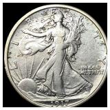 1917 Silver Walking Liberty Half Dollar  NEARLY U