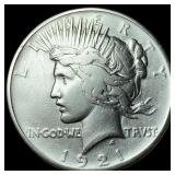 1921 Silver Peace Dollar LIGHTLY CIRCULATED