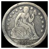1842-O Seated Liberty Dime NICELY CIRCULATED