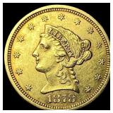 1878-S Gold $2.50 Liberty Head Quarter Eagle CHOIC