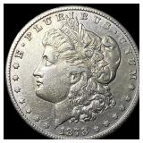 1878-S Silver Morgan Dollar NEARLY UNCIRCULATED