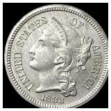 1882 Nickel Three-Cent Piece HIGH GRADE
