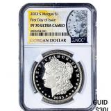 2023-S Morgan Silver Dollar NGC PF70 Ultra Cameo