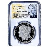 2023-S Morgan Silver Dollar NGC PF70 Ultra Cameo