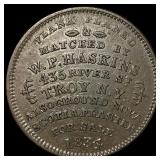 1834 W.P. Haskins Hard Times Token NEARLY UNCIRCUL