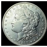 1899 Silver Morgan Dollar NEARLY UNCIRCULATED
