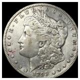 1893 Silver Morgan Dollar LIGHTLY CIRCULATED