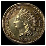 1864 Bronze Indian Head Cent UNCIRCULATED