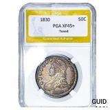 1830 Capped Bust Half Dollar PGA XF45+