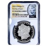 2023-S Morgan Silver Dollar NGC PF70 Ultra Cameo