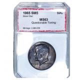 1965 Kennedy Half Dollar PCI MS63
