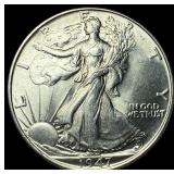 1947 Silver Half Dollar GEM BU