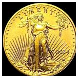 2024 1/10 oz Gold American Eagle $5 SUPERB GEM BU