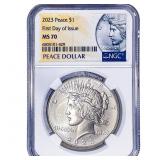 2023 Silver Peace Dollar NGC MS70