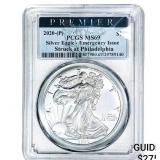 2020 Silver Eagle PCGS MS69