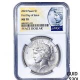 2023 Silver Peace Dollar NGC MS70