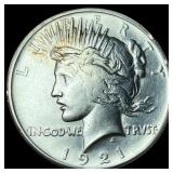 1921 Silver Peace Dollar UNCIRCULATED