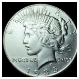 1935 Silver Peace Dollar UNCIRCULATED