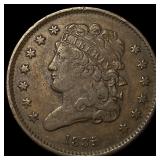 1835 Classic Head Half Cent NEARLY UNCIRCULATED
