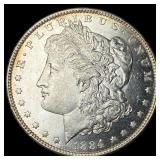 1884-O Silver Morgan Dollar GEM BU