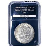 1901 Morgan Silver Dollar  GENUNC
