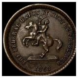1863 Civil War Token - "The Federal Union" CLOSE