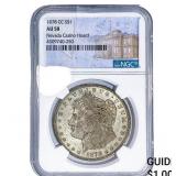 1878-CC Morgan Silver Dollar NGC AU58