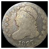 1827 Capped Bust Dime NICELY CIRCULATED