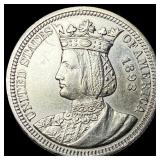 1893 Columbian Exposition Quarter Dollar CHOICE AU