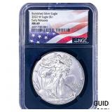 2022-W Silver Eagle NGC MS69 Burnished