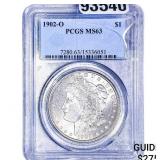 1902-O Morgan Silver Dollar PCGS MS63