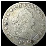 1806 Draped Bust Half Dollar NICELY CIRCULATED