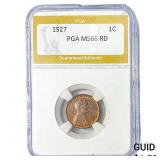 1927 Wheat Cent PGA MS66 RD