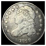 1829 Capped Bust Dime LIGHTLY CIRCULATED