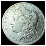 1892-S Silver Morgan Dollar LIGHTLY CIRCULATED