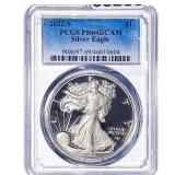 2022-S Silver Eagle PCGS PR69 DCAM