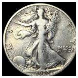 1923-S Silver Half Dollar Walking Liberty LIGHTLY