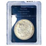 1921 Morgan Silver Dollar  Very Good