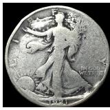 1921 Silver Walking Liberty Half Dollar  UNCIRCUL