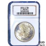 1890-O Morgan Silver Dollar NGC MS64