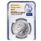 2023 Silver Peace Dollar NGC MS70