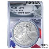 2025 Silver Eagle NGC MS70